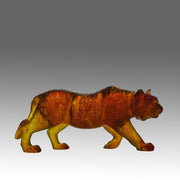 Daum Tiger - Daum Pate De Verre Glass - Hickmet Fine Arts 