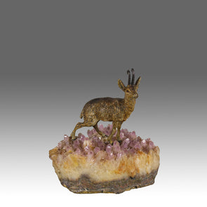 Vienna Bronze - Chamois Deer - Hickmet Fine Arts 