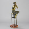 Chiparus Little Rouge - Demetre Chiparus Bronze - Hickmet Fine Arts