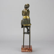Chiparus Little Rouge - Demetre Chiparus Bronze - Hickmet Fine Arts