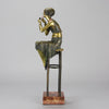 Chiparus Little Rouge - Demetre Chiparus Bronze - Hickmet Fine Arts