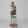 Chiparus Little Rouge - Demetre Chiparus Bronze - Hickmet Fine Arts