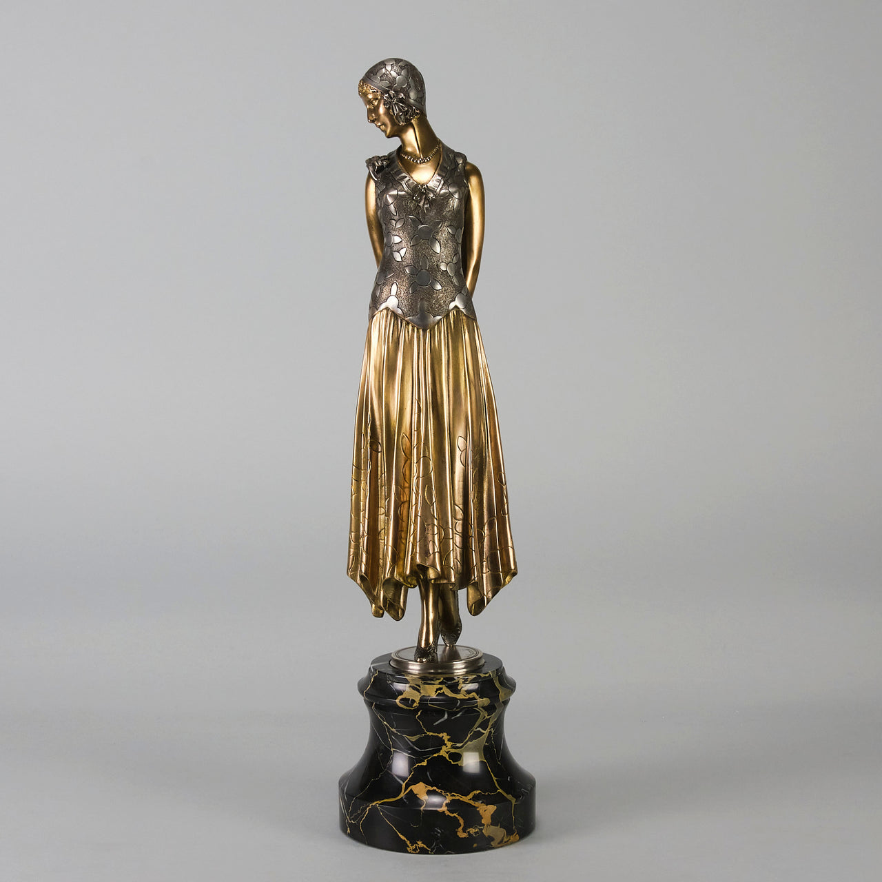 Chiparus Book Lady - Art Deco Figurines - Hickmet Fine Arts