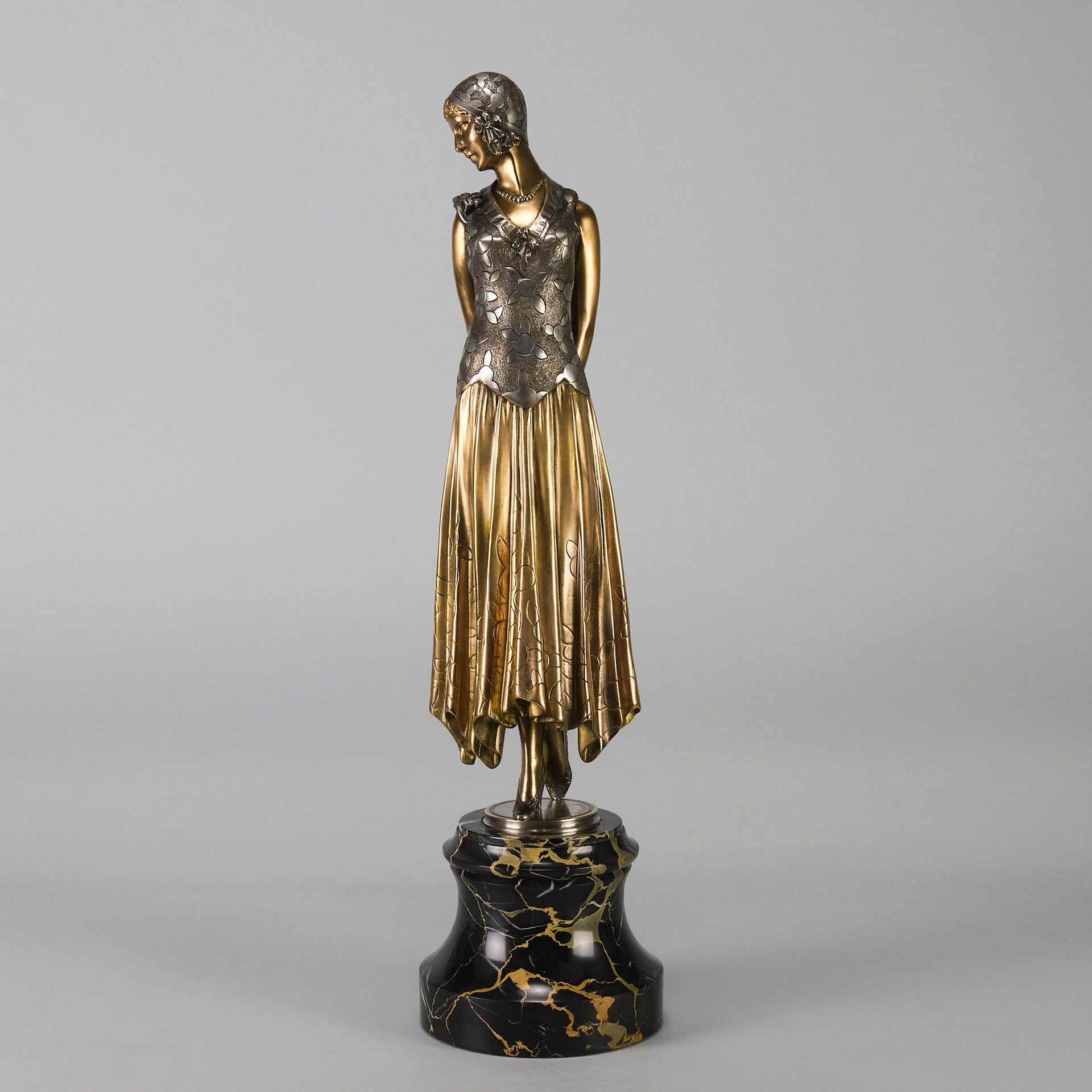 Chiparus Book Lady - Art Deco Figurines - Hickmet Fine Arts