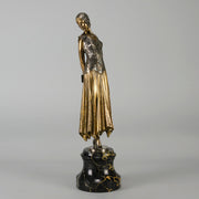 Chiparus Book Lady - Art Deco Figurines - Hickmet Fine Arts