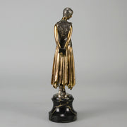 Chiparus Book Lady - Art Deco Figurines - Hickmet Fine Arts