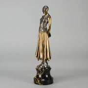 Chiparus Book Lady - Art Deco Figurines - Hickmet Fine Arts