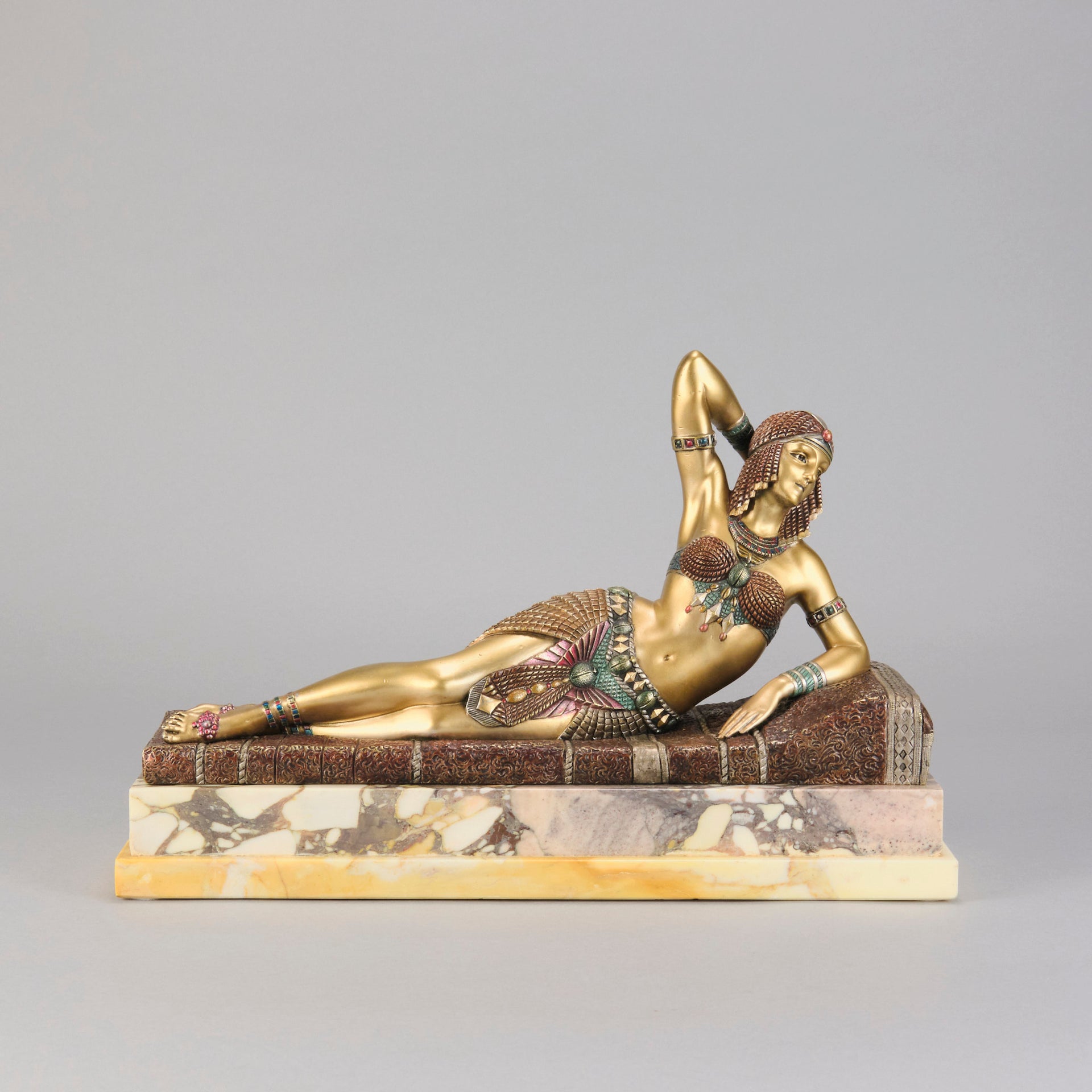 Chiparus Cleopatra - Demetre Chiparus Bronze - Hickmet Fine Arts