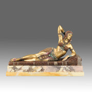 Chiparus Cleopatra - Demetre Chiparus Bronze - Hickmet Fine Arts