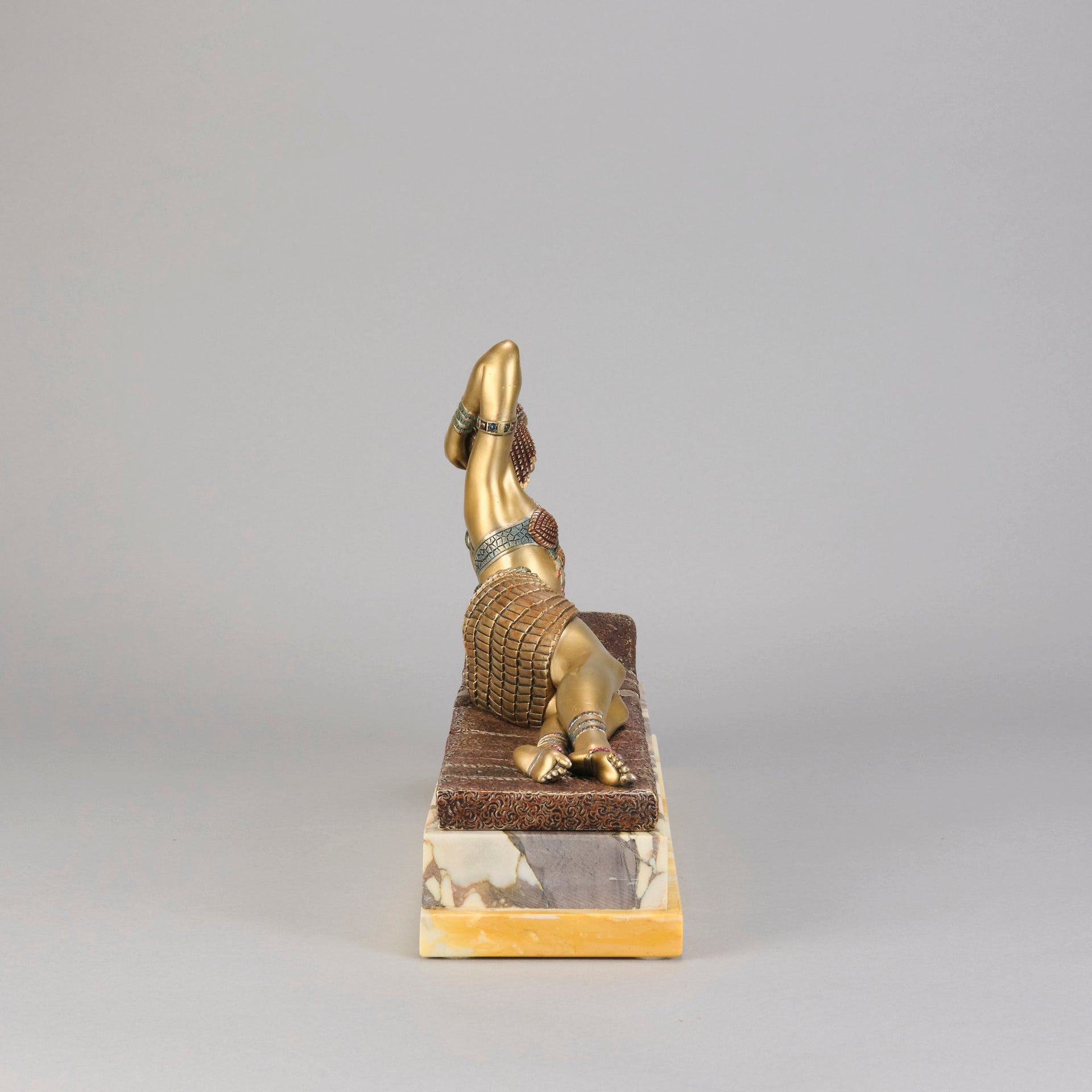 Chiparus Cleopatra - Demetre Chiparus Bronze - Hickmet Fine Arts