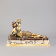 Chiparus Cleopatra - Demetre Chiparus Bronze - Hickmet Fine Arts