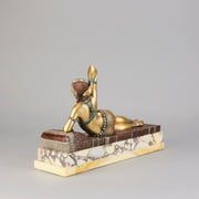 Chiparus Cleopatra - Demetre Chiparus Bronze - Hickmet Fine Arts