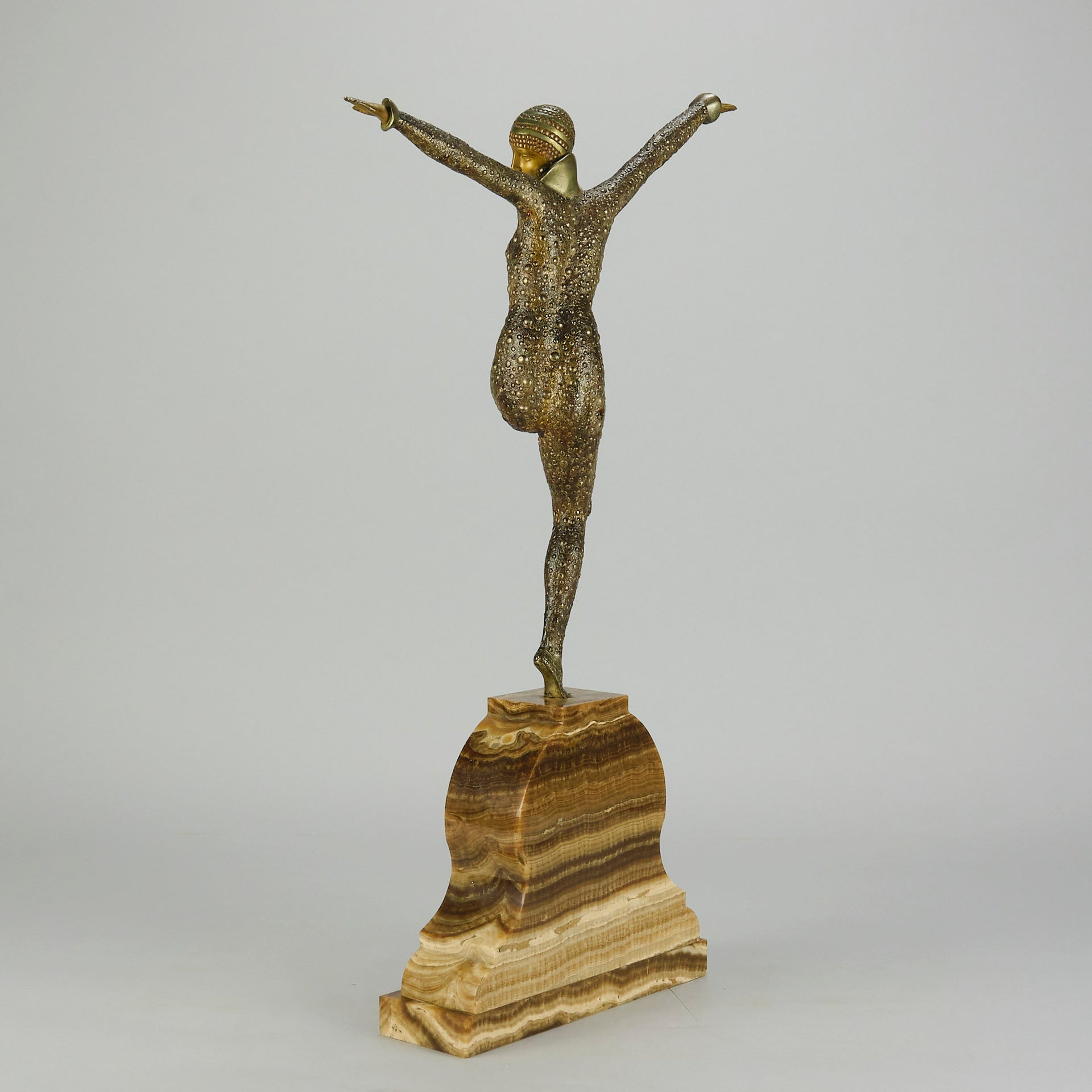 Chiparus Dancer of Karputhula - Demetre Chiparus Bronze - Hickmet Fine Arts