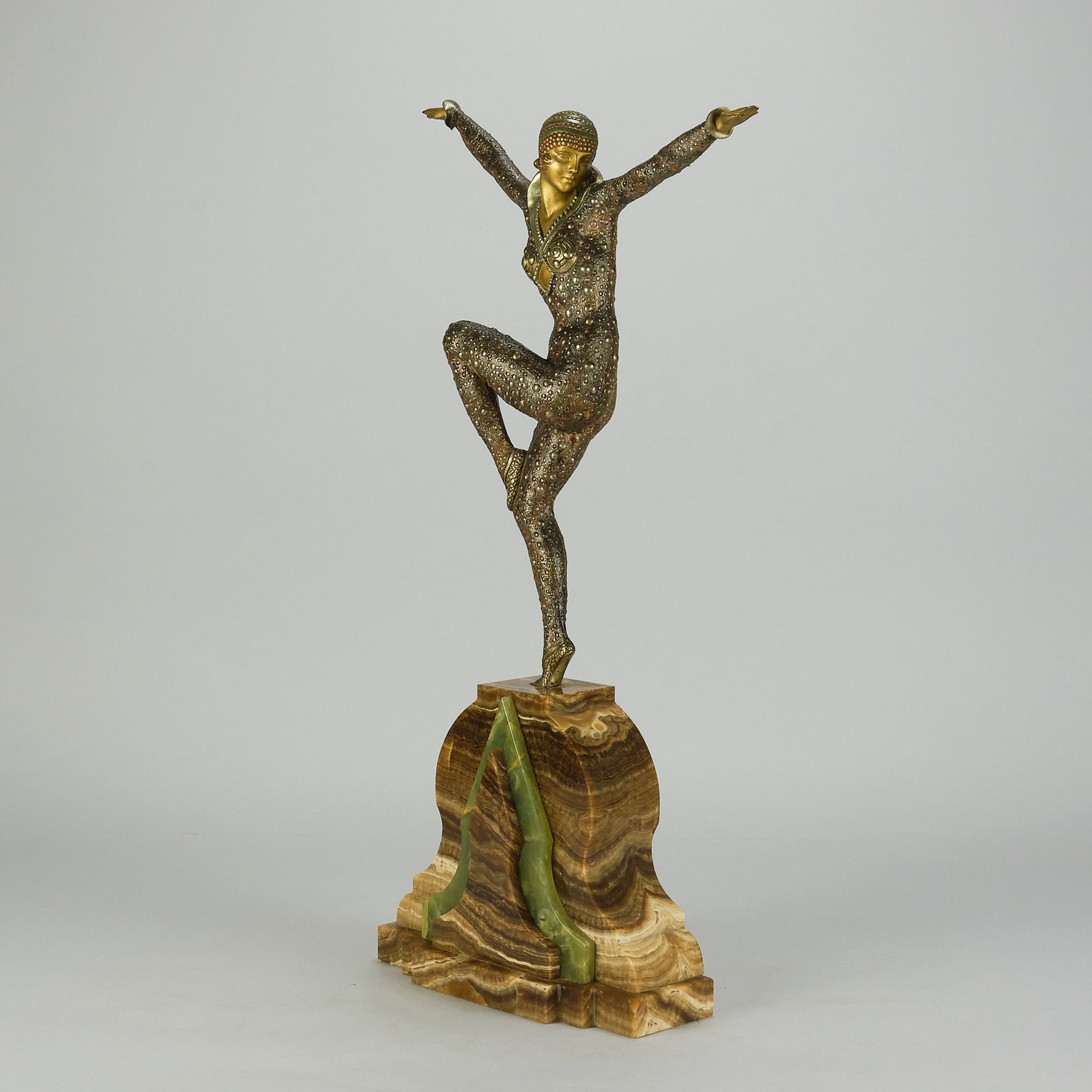 Chiparus Dancer of Karputhula - Demetre Chiparus Bronze - Hickmet Fine Arts