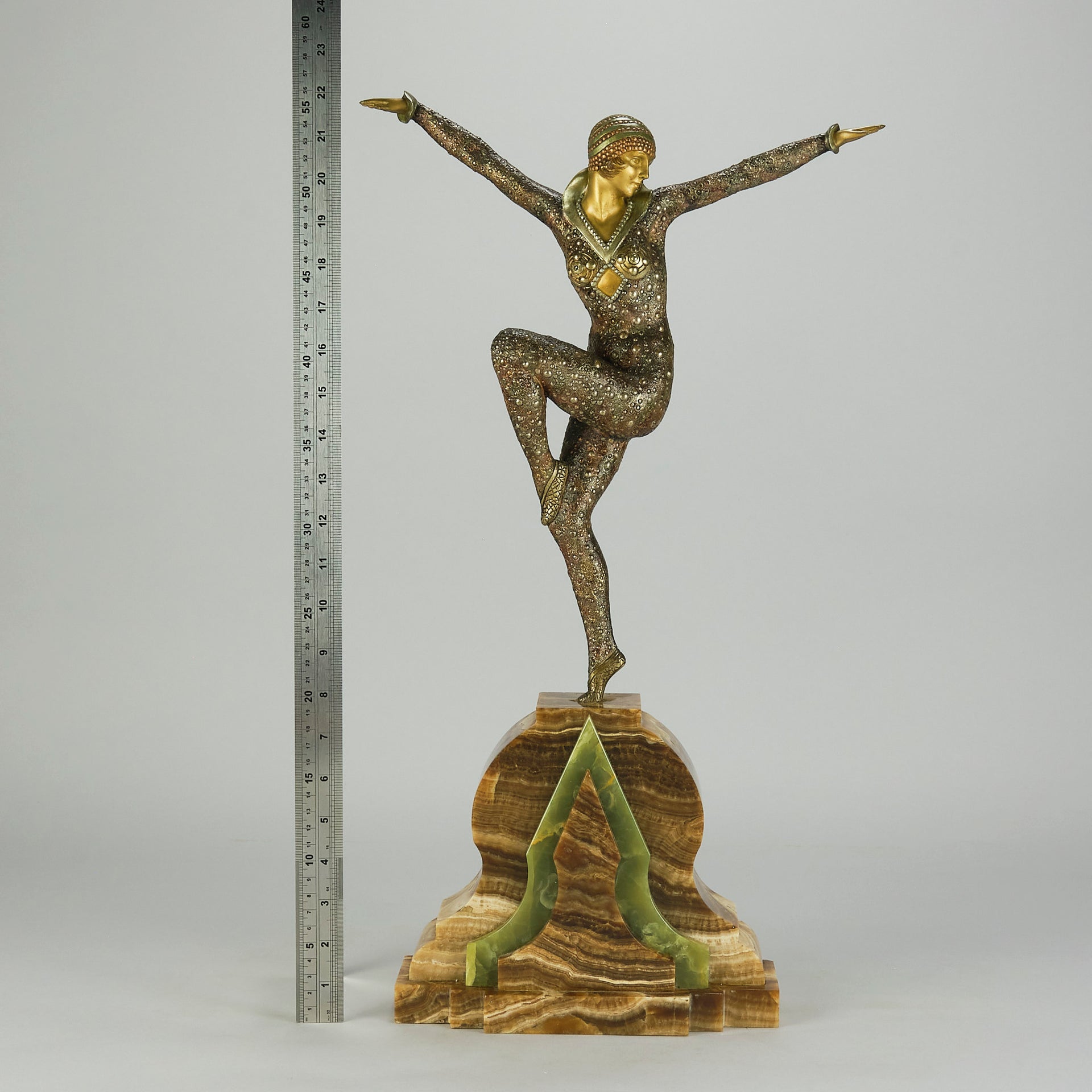 Chiparus Dancer of Karputhula - Demetre Chiparus Bronze - Hickmet Fine Arts