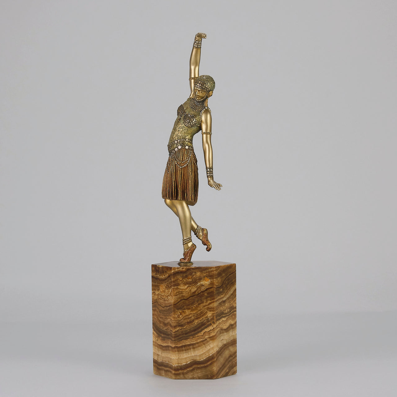 Chiparus Dancer of Lebanon - Art Deco Bronze - Hickmet Fine Arts