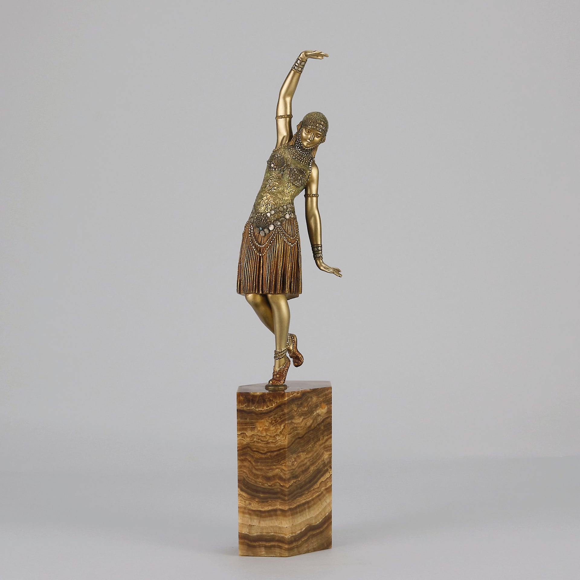 Chiparus Dancer of Lebanon - Art Deco Bronze - Hickmet Fine Arts