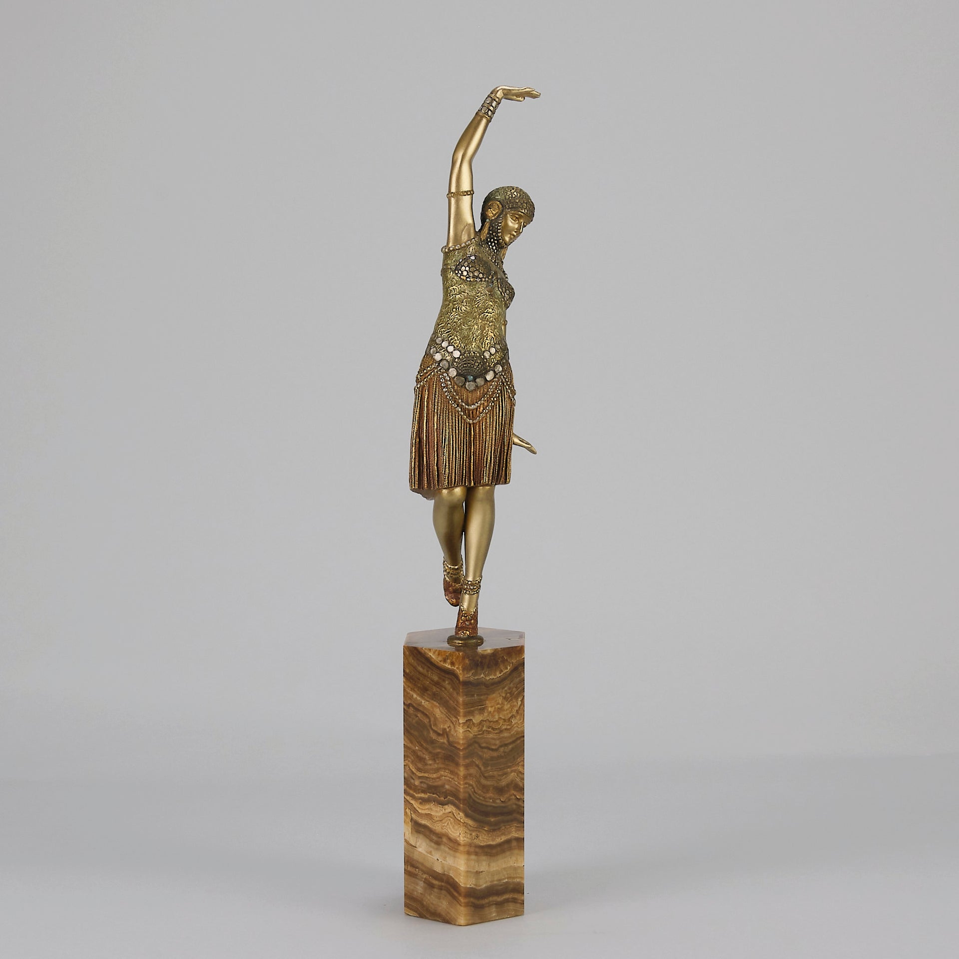 Chiparus Dancer of Lebanon - Art Deco Bronze - Hickmet Fine Arts