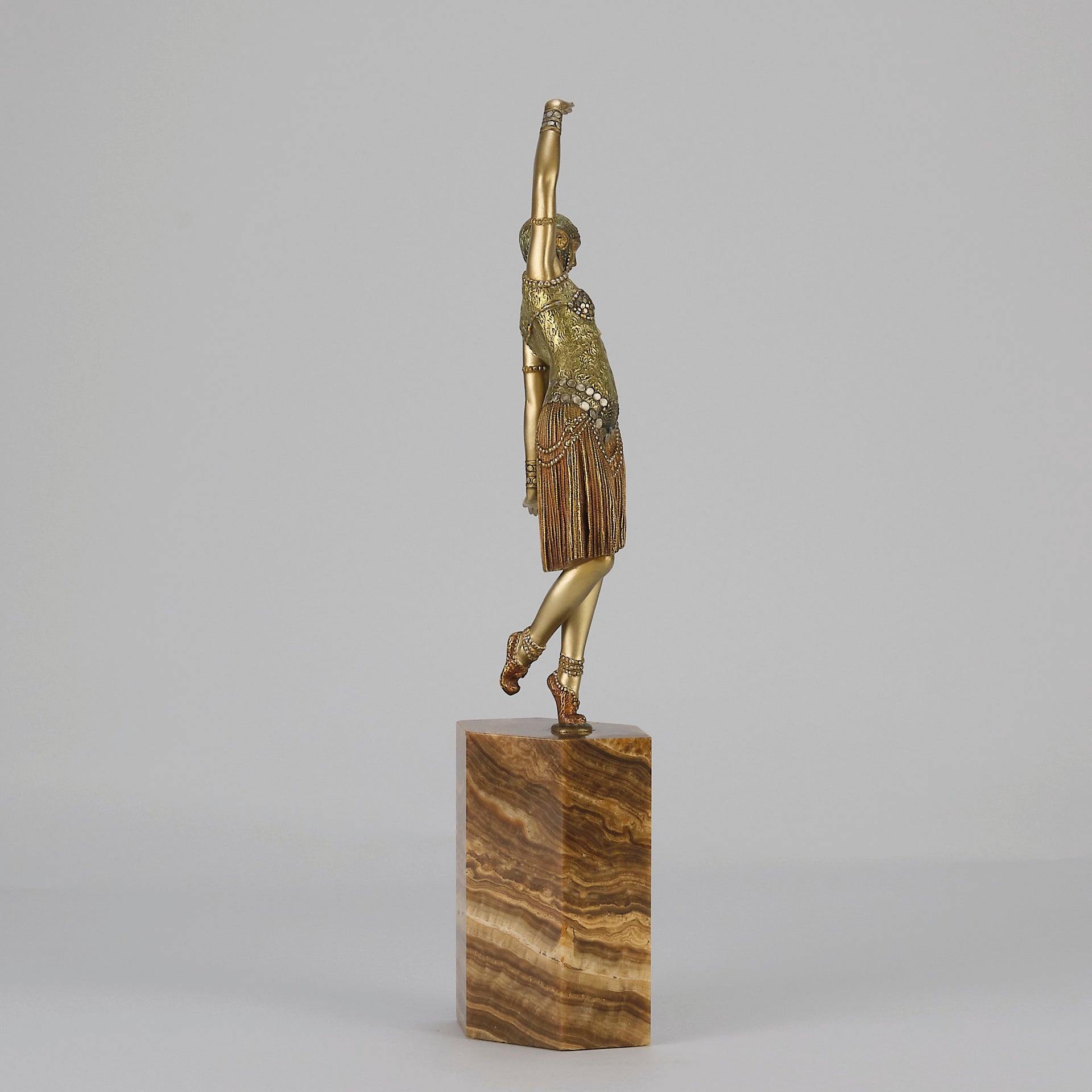 Chiparus Dancer of Lebanon - Art Deco Bronze - Hickmet Fine Arts