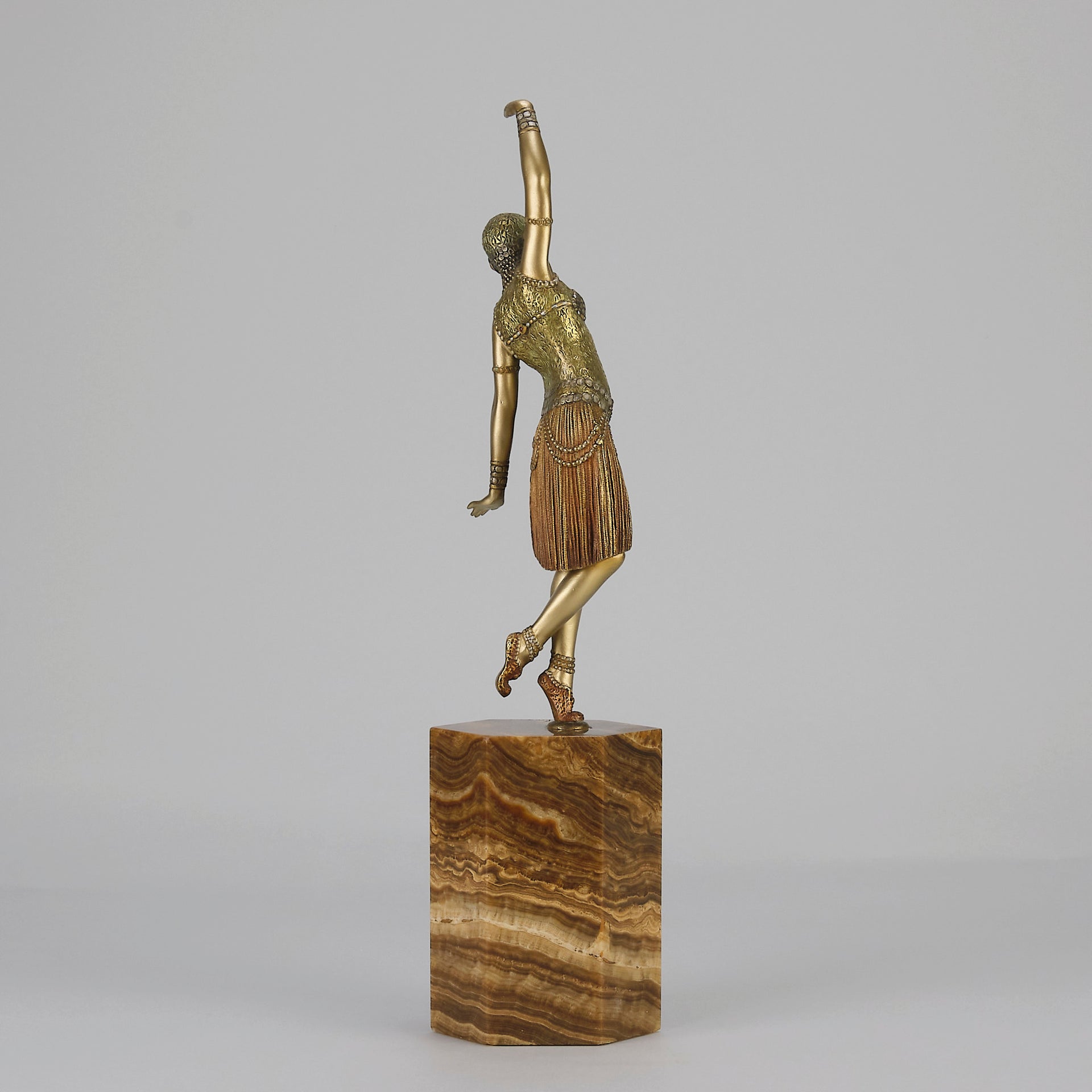 Chiparus Dancer of Lebanon - Art Deco Bronze - Hickmet Fine Arts