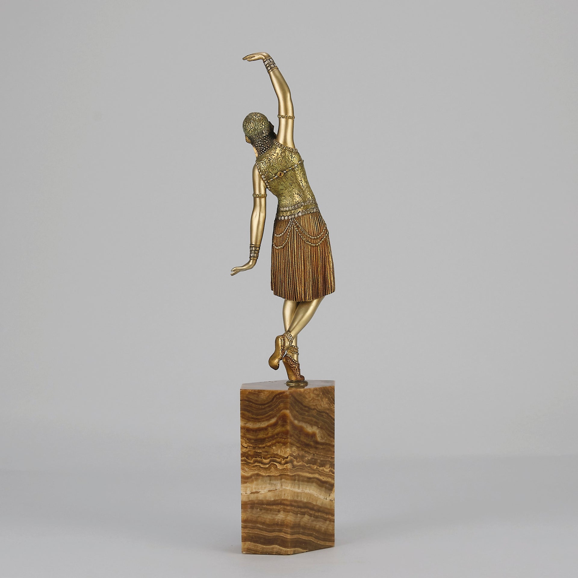 Chiparus Dancer of Lebanon - Art Deco Bronze - Hickmet Fine Arts