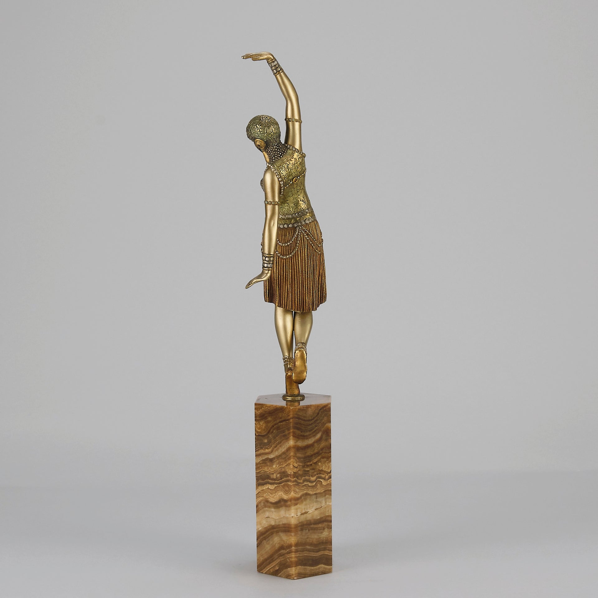 Chiparus Dancer of Lebanon - Art Deco Bronze - Hickmet Fine Arts