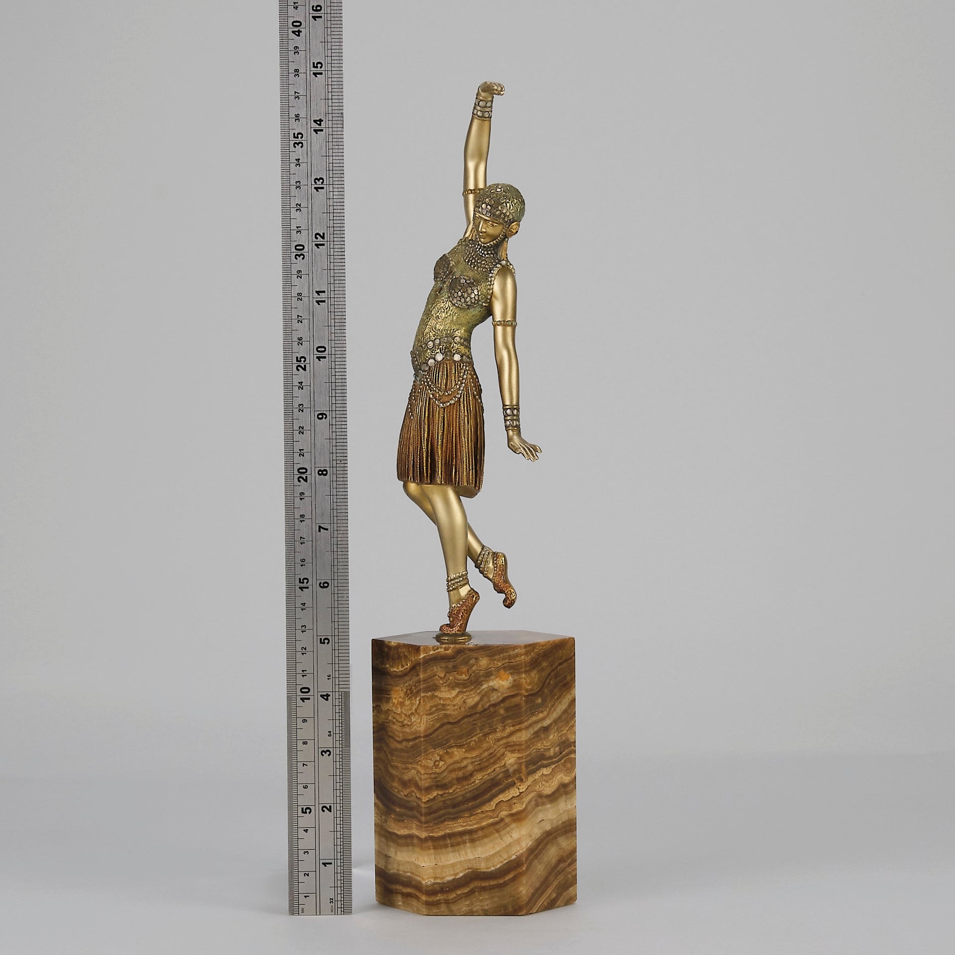 Chiparus Dancer of Lebanon - Art Deco Bronze - Hickmet Fine Arts