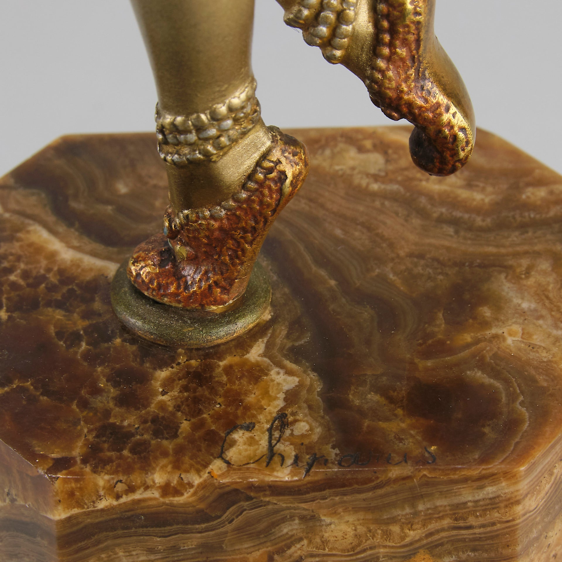 Chiparus Dancer of Lebanon - Art Deco Bronze - Hickmet Fine Arts