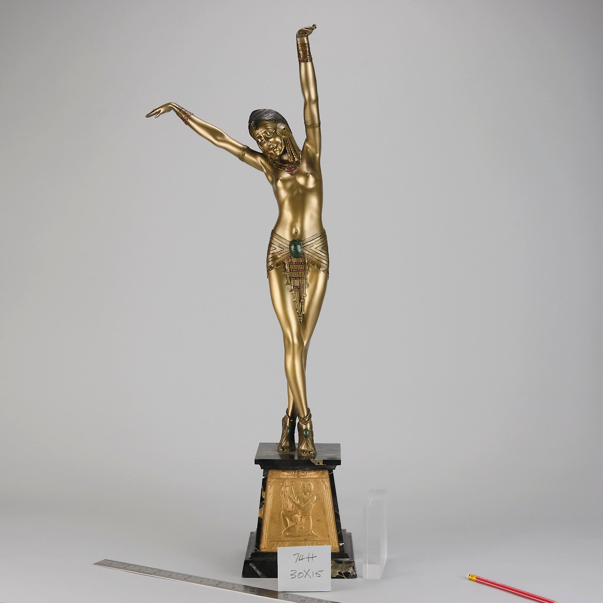 Chiparus Bronze Egyptian Dancer