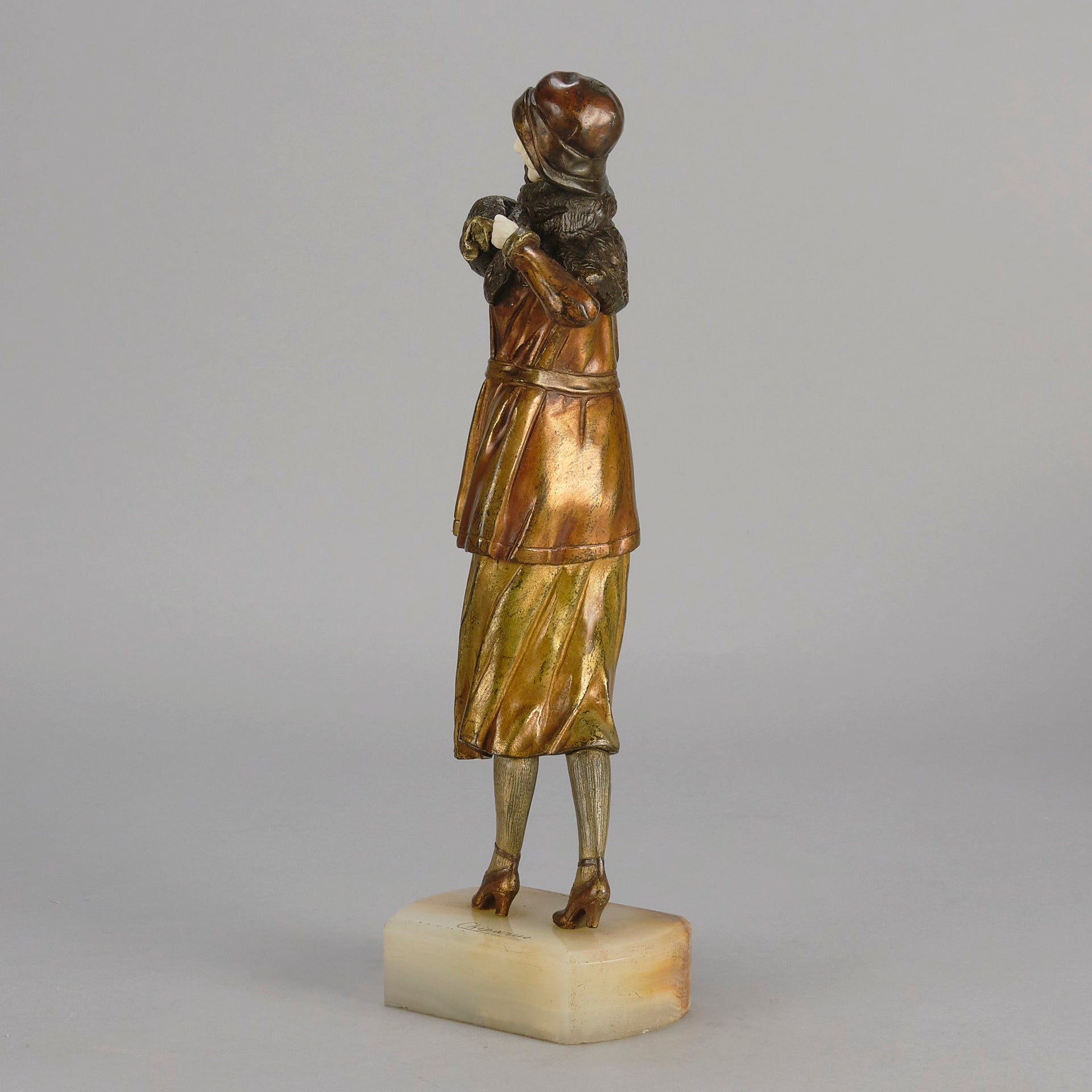 Chiparus Elegant Lady - Art Deco Figurines - Hickmet Fine Arts