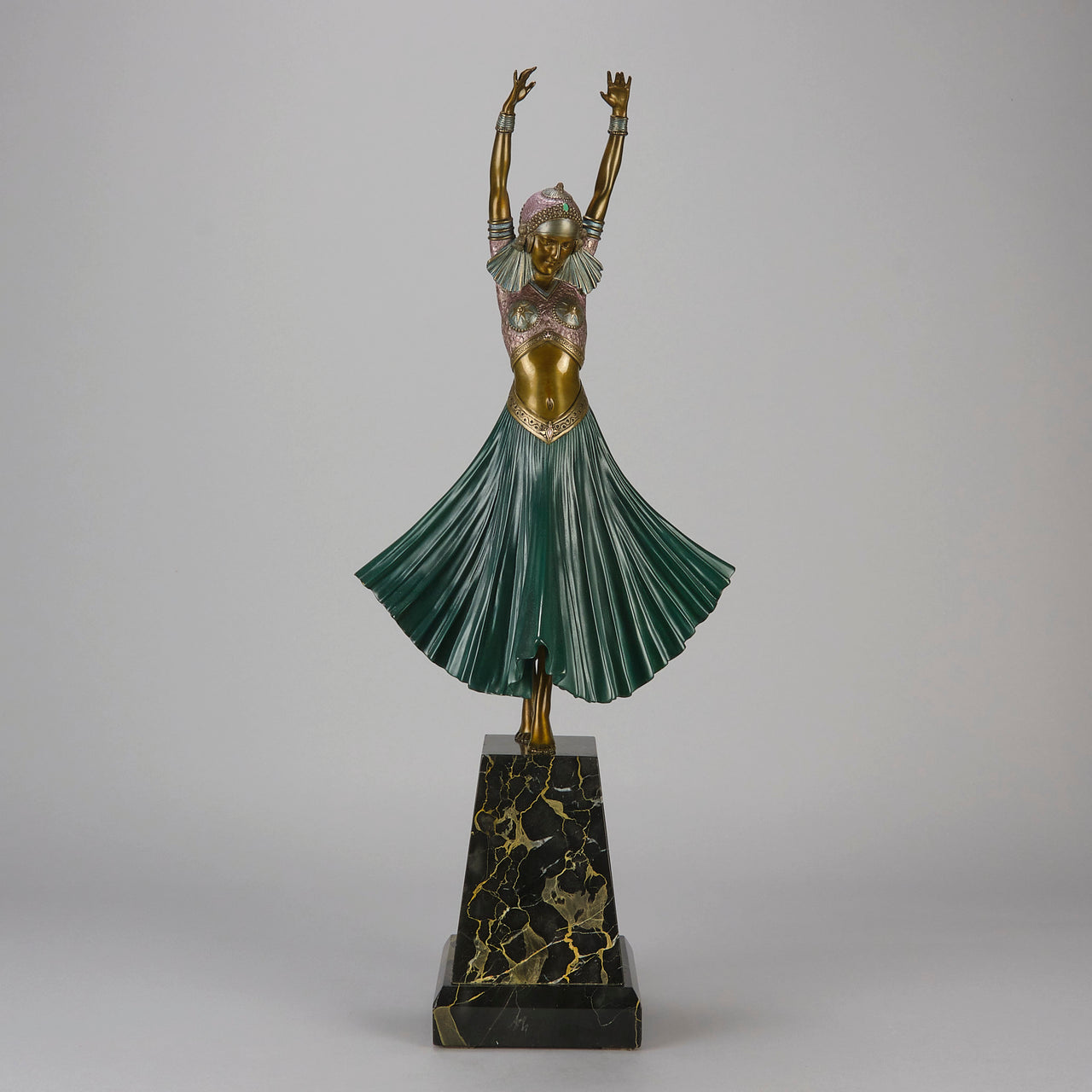 Chiparus Hindu Dancer - Art Deco Figurines - Hickmet Fine Arts