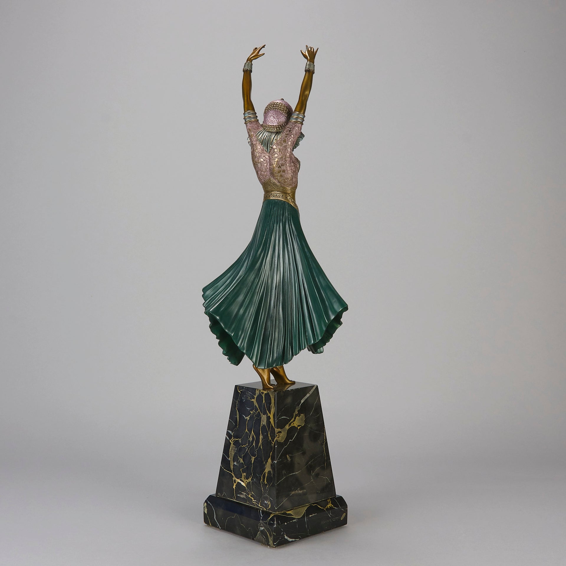 Chiparus Hindu Dancer - Art Deco Figurines - Hickmet Fine Arts
