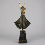 Chiparus Hindu Dancer - Demetre Chiparus Bronze - Hickmet Fine Arts