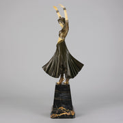 Chiparus Hindu Dancer - Demetre Chiparus Bronze - Hickmet Fine Arts