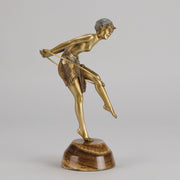 Chiparus Hoop Dancer - Demetre Chiparus Bronze - Hickmet Fine Arts