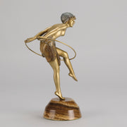 Chiparus Hoop Dancer - Demetre Chiparus Bronze - Hickmet Fine Arts