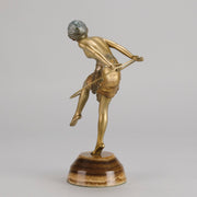 Chiparus Hoop Dancer - Demetre Chiparus Bronze - Hickmet Fine Arts
