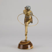 Chiparus Hoop Dancer - Demetre Chiparus Bronze - Hickmet Fine Arts