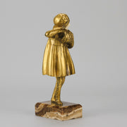 Chiparus L'Hiver - Demetre Chiparus Bronze - Hickmet Fine Arts