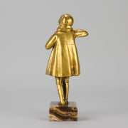Chiparus L'Hiver - Demetre Chiparus Bronze - Hickmet Fine Arts
