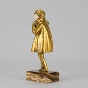 Chiparus L'Hiver - Demetre Chiparus Bronze - Hickmet Fine Arts