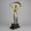 Chiparus Lady with Palm - Art Deco Figurines - Hickmet Fine Arts