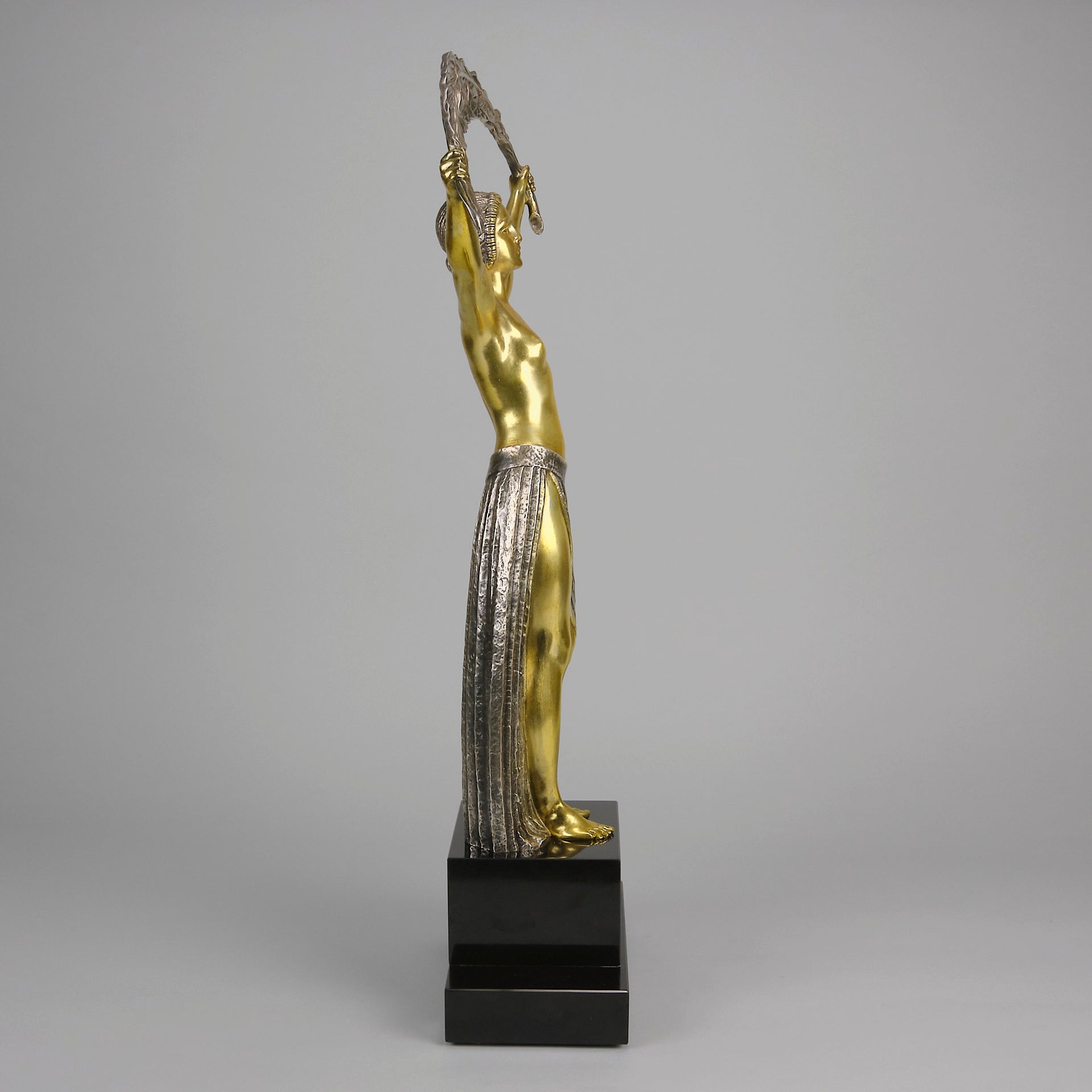 Chiparus Lady with Palm - Art Deco Figurines - Hickmet Fine Arts