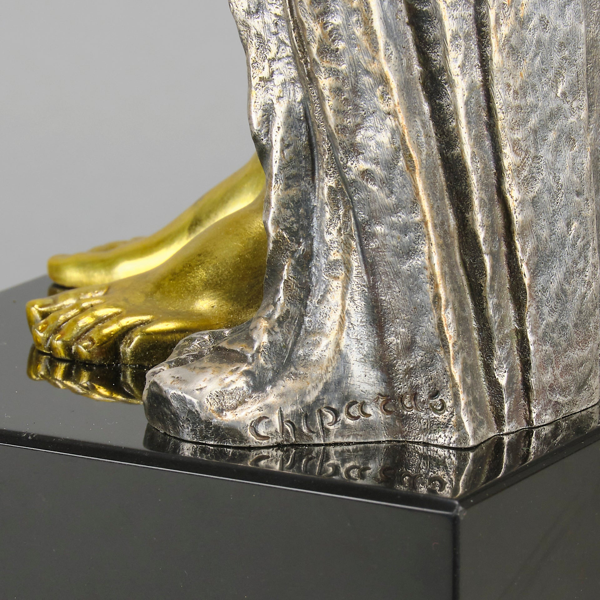 Chiparus Lady with Palm - Art Deco Figurines - Hickmet Fine Arts