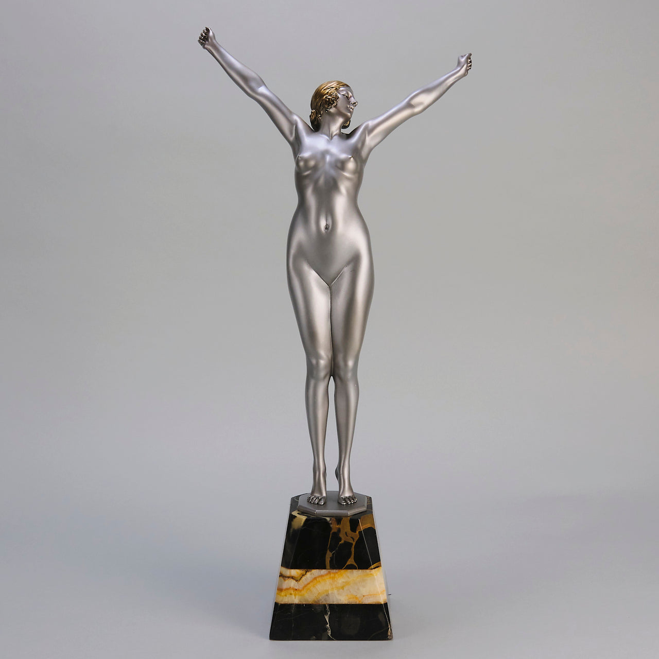 Chiparus Le Reveil - Demetre Chiparus Bronze - Hickmet Fine Arts