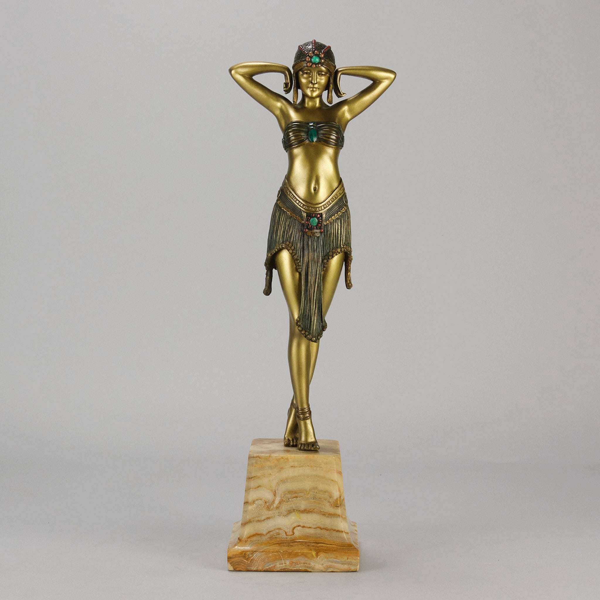 Chiparus Scarab Dancer - Demetre Chiparus Bronze - Hickmet Fine Arts