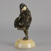 Chiparus Windy Day - Art Deco Figurines - Hickmet Fine Arts