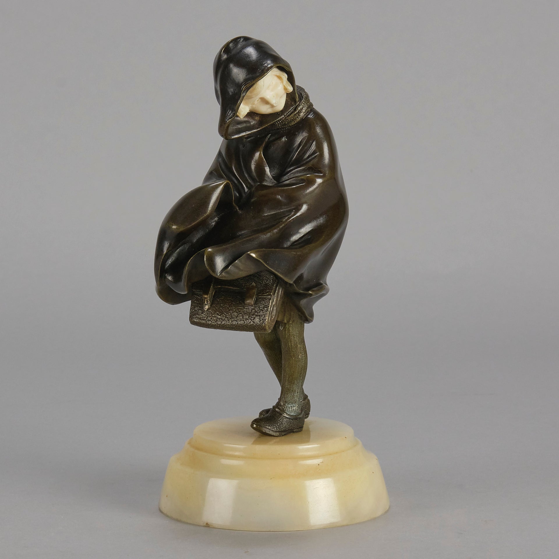 Chiparus Windy Day - Art Deco Figurines - Hickmet Fine Arts