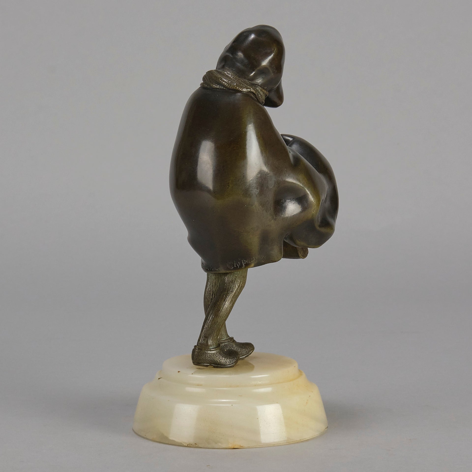 Chiparus Windy Day - Art Deco Figurines - Hickmet Fine Arts