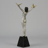 Chiparus Lady with Doves - Art Deco Figurines - Hickmet Fine Arts